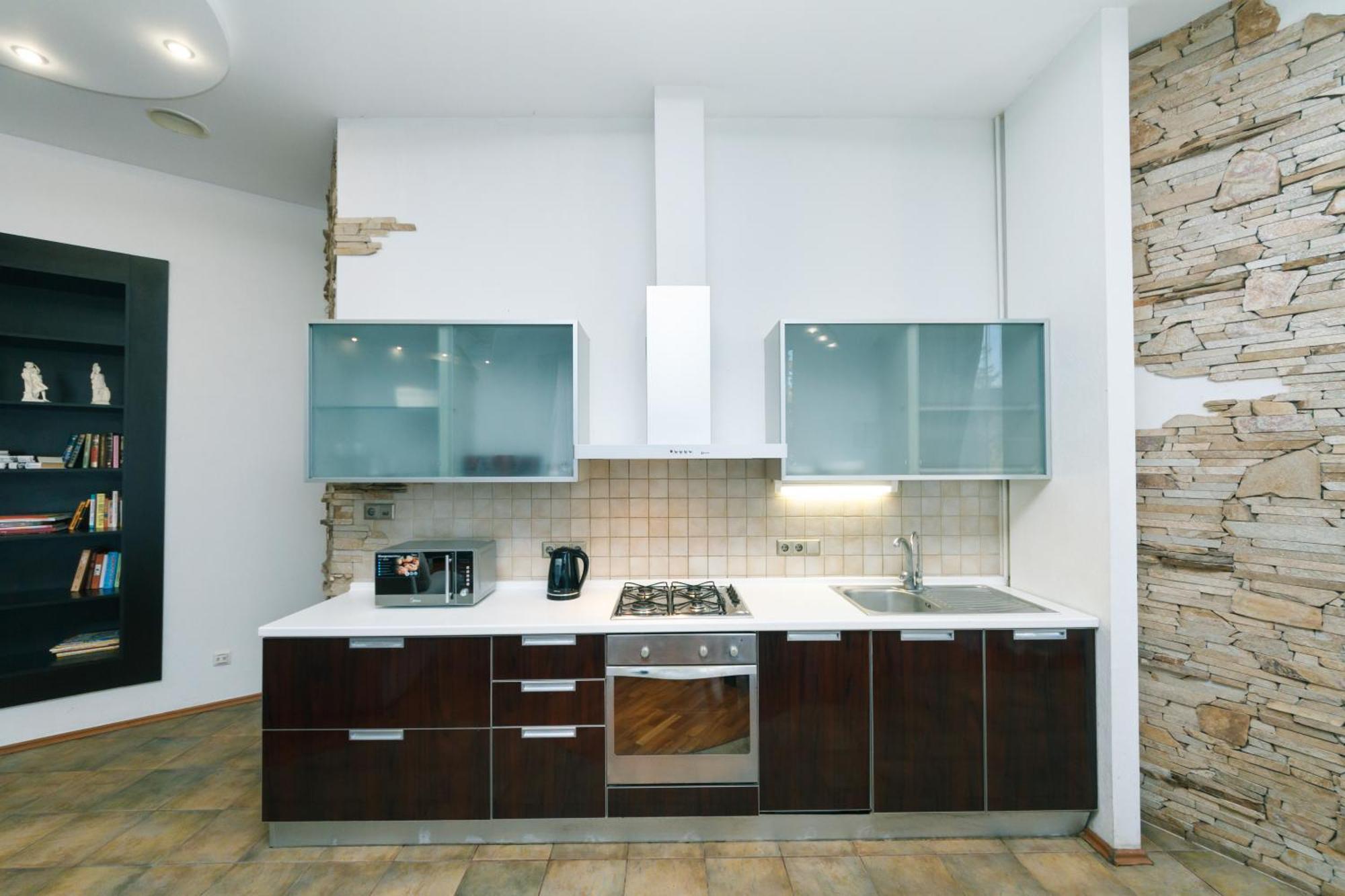 Apartmán Lux Near Maidan, Khreschutyk 3Br Kyjev Exteriér fotografie